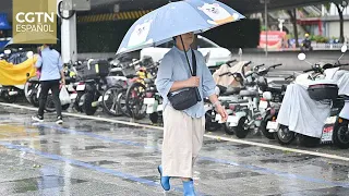12th cyclone of the year weakens to a tropical storm after making landfall in southern China