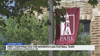 Park University establishes first women's flag football team