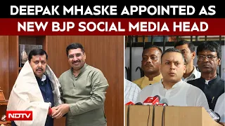 New BJP Team Unveiled: Amit Malviya Out, BJP Appoints Deepak Mhaske As Social Media Convener
