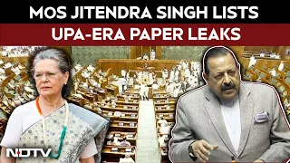 Parliament Session | Jitendra Singh Cites UPA-Era Paper Leaks, Defends PM Modi's Anti-Exam Leak Law