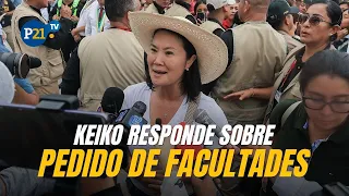 Keiko to Congress: "We need to designate criminal organizations as terrorist groups"