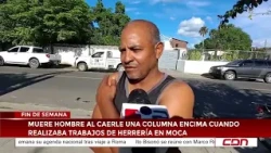 Man dies after being crushed by a column while performing blacksmith work in Moca