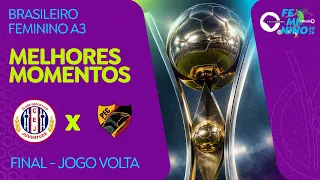 HIGHLIGHTS: JUVENTUDE-SE 0-1 PLANALTO-GO | BRASILEIRO FEMININO A3 | FINAL | SECOND LEG