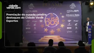 Premiação do ousado celebra destaques do Cidade Verde Esportes