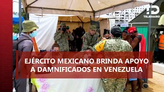 Mexican Army sets up camp at Venezuela's ground zero to reinforce search efforts
