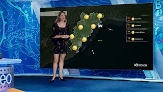 Sunny and hot weekend, just a few clouds over the mountains: 3Bmeteo forecast