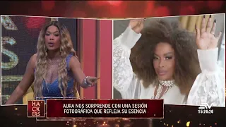 Aura Arce nos sorprende con una sesión de fotos que refleja su esencia | LHDE | Ecuavisa