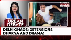 DELHI CHAOS: Detentions, Dharna And High-Voltage Drama Shake Capital | Protest Ground Report