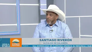Santiago Riverón, Mayor of Dajabón, addresses the situation at the border and immigration control