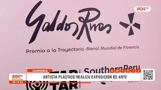 Cajamarca: Visual artist holds art exhibition