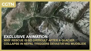 Exclusive animation: Why rescue is difficult after Nepal glacier collapse triggers mudslide