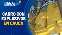 Blow to terrorism: Car bomb with 400 kilos of explosives seized in Cauca | Canal 1 Noticias