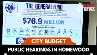 Public hearing over Homewood city budget