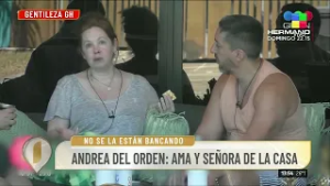 ? ANDREA DEL BOCA: SE IMPUSO COMO LA DUEÑA DE LA CASA DE "GRAN HERMANO"