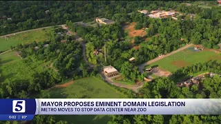 Nashville mayor moves to use eminent domain to block data center next to Nashville Zoo