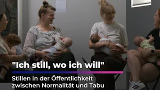 Breastfeeding in public – still a taboo? | Sachsen Fernsehen
