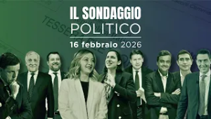 Sondaggio politico del 16 febbraio: come andrebbe se si votasse oggi
