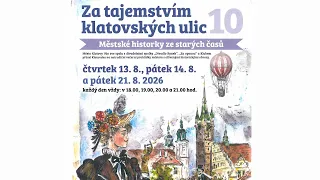 Pozvánka Za tajemstvím klatovských ulic 2026