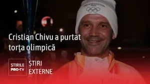 Cristian Chivu a purtat torţa olimpică la Milano