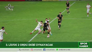 Ordu Altaş TV Spor Haber | 28 Haziran 2026