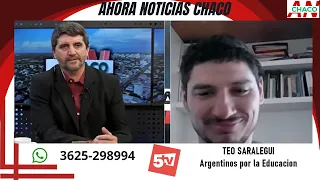 TEO SARALEGUI - SPOKESPERSON FOR ARGENTINOS POR LA EDUCACION
