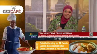 Lawuratu Musah-Saaka and Shamima Muslim in a heated clash over the ongoing teacher unions strike
