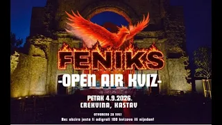 Open air kviz Feniks u petak stiže na Kastavsku Crekvinu: Spoj zabave, znanja i glazbe