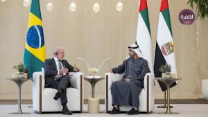 رئيس الدولة والرئيس البرازيلي يبحثان تعزيز التعاون في إطار الشراكة الإستراتيجية بين البلدين