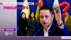 Vicepresidencia sin presupuesto ni personal