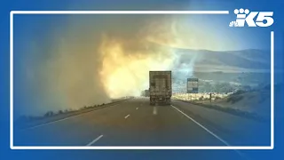 Wildfire evacuations downgraded in Tri-Cities