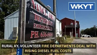 Rural Ky. volunteer fire departments deal with rising diesel fuel costs