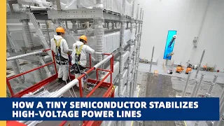How a tiny semiconductor stabilizes high-voltage power lines