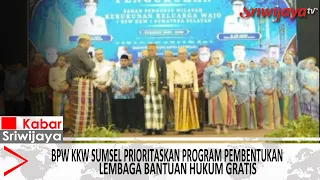 BPW KKW Sumsel Prioritaskan Program Pembentukan Lembaga Bantuan Hukum Gratis