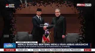 Perkuat Poros Jakarta-Teheran: Sugiono dan Delegasi RI Temui Menlu Iran #Beritasatu