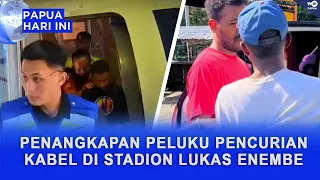 DUA PELAKU PENCURIAN KABEL STUDIO LUKAS ENEMBE DITANGKAP POLISI
