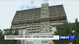Tenants worried about living conditions