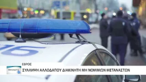 Σύλληψη αλλοδαπού διακινητή μεταναστών στον Έβρο