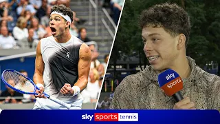 "It's the biggest stage in tennis!" | Ben Shelton discusses what it's like to play at the US Open 🇺🇸