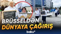 I Qarabağ müharibəsində itkin düşən şəxslərin ailələri dinc aksiya keçiriblər - Baku TV