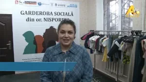 Garderoba Socială a fost deschisă la Nisporeni pentru familiile vulnerabile