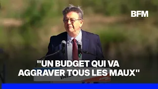 Jean-Luc Mélenchon promises to censure the government's 2027 budget