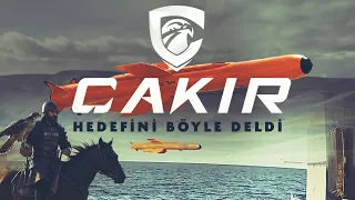 Yeni nesil seyir füzesi ÇAKIR'dan hedeflere tam isabet