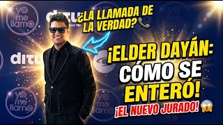 Elder Dayán shares how he found out he would be a judge on ‘Yo Me Llamo’ 2026 | Caracol Televisión
