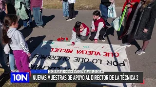SHOWS OF SUPPORT FOR TECHNICAL SCHOOL 2 DIRECTOR