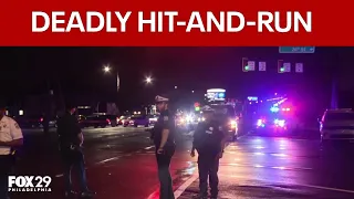Police search for tow truck driver involved in fatal Philadelphia hit-and-run