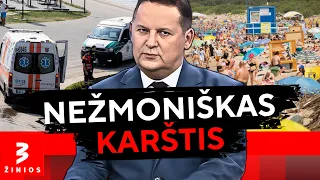 Lietuvoje – absoliutus karščio rekordas, Europoje – jau tūkstantis aukų