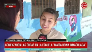Comenzaron las obras en la escuela "María Reina Inmaculada" tras los ataques sufridos - 26/02/26