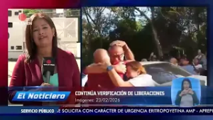 50 liberados tras Ley de Amnistía – El Noticiero emisión meridiana 23/02/26