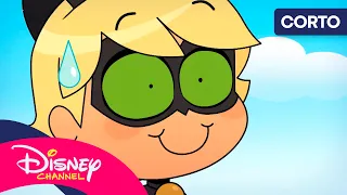 LAS AVENTURAS DE LADYBUG. PEQUEÑOS CUENTOS CHIBI: Cat Noir VS Marinette 👀 | @disneychannelES