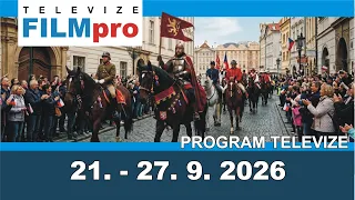 Program televize FILMpro 21. – 27. 9. 2026